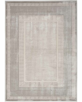 Nourison tapis Glitz GLZ07 SILVR SILVER 5x7 099446911759