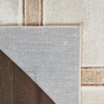 Nourison tapis Glitz GLZ08 IVCRM IVORY CREAM 5X7 099446134691 CRB