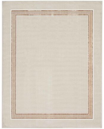 Nourison tapis Glitz GLZ08 IVCRM IVORY CREAM 8x10 099446134707
