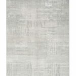 Nourison tapis Glitz GLZ09 SILGY SILVER GREY 5x7 099446904041