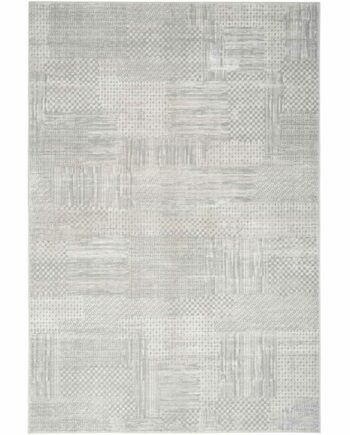Nourison tapis Glitz GLZ09 SILGY SILVER GREY 5x7 099446904041