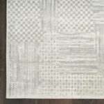 Nourison tapis Glitz GLZ09 SILGY SILVER GREY 5x7 099446904041 CR