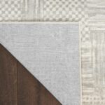 Nourison tapis Glitz GLZ09 SILGY SILVER GREY 5x7 099446904041 CRB