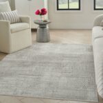 Nourison tapis Glitz GLZ09 SILGY SILVER GREY 5x7 099446904041 interior 1