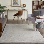 Nourison tapis Infinite IFT01 LTGRY LIGHT GREY 5x8 099446805072 interior 3 1
