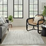 Nourison tapis Modern Comfort MNC03 IVBLK IVORY BLACK 5x7 099446902153 interior 3