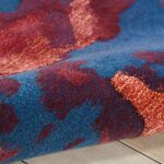 Nourison tapis Prismatic PRS13 BLFLA 8x10 099446138798 TX01