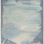 Nourison tapis Prismatic PRS19 SFMSL SEAFOAM SILVER 8X10 099446783349