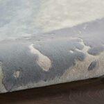 Nourison tapis Prismatic PRS19 SFMSL SEAFOAM SILVER 8X10 099446783349 TX01