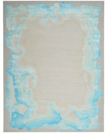 Nourison tapis Prismatic PRS22 SMSBL SEA MIST BLUE 8X10 099446862471
