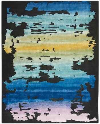 Nourison tapis Prismatic PRS23 BKMTC BLACK MULTICOLOR 8X10 099446862488