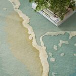 Nourison tapis Prismatic PRS27 GRSFM GREY SEAFOAM 8x10 099446891938 interior 2