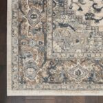 Nourison tapis Quarry QUA05 IVGRY IVORY GREY 5x7 099446746276 CR