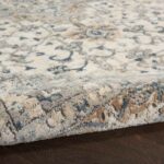 Nourison tapis Quarry QUA05 IVGRY IVORY GREY 5x7 099446746276 TX01