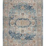 Nourison tapis Quarry QUA11 IVBLU IVORY BLUE 5X7 099446819864