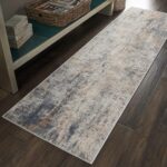 Nourison tapis Rustic Textures RUS01 GREY BEIGE 2x8 099446461841 interior 1 C