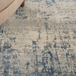 Nourison tapis Rustic Textures RUS10 IVBLU IVORY BLUE 5X7 099446496096 interior 2 C
