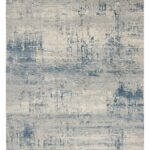 Nourison tapis Rustic Textures RUS10 IVBLU IVORY BLUE 8x11 099446496508