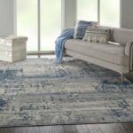 Nourison tapis Rustic Textures RUS10 IVBLU IVORY BLUE 8x11 099446496508 interior 3