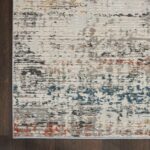 Nourison tapis Rustic Textures RUS14 LTGMT LIGHT GREY MULTICOLOR 5X7 099446799272 CR