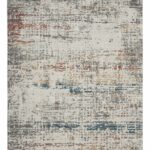 Nourison tapis Rustic Textures RUS14 LTGMT LIGHT GREY MULTICOLOR 8x11 099446799296