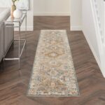 Nourison tapis Sahar SHR01 BLUE 2x10 099446022417 interior 1