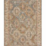 Nourison tapis Sahar SHR01 BLUE 5x8 099446024930
