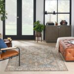 Nourison tapis Sahar SHR01 BLUE 5x8 099446024930 interior 3