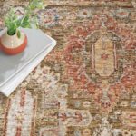 Nourison tapis Sahar SHR01 GREEN 5x8 099446025098 interior 2