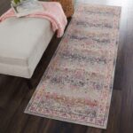 Nourison tapis Vintage Kashan VKA01 GREY 2x8 099446455031 interior 1 C