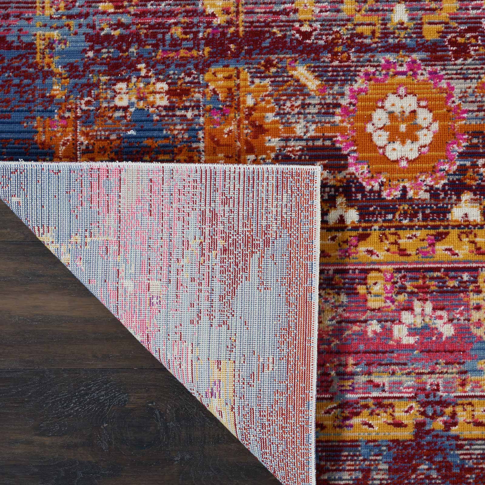 Nourison tapis Vintage Kashan VKA03 RDMTC RED MULTICOLOR 4.6x6.6 099446788399 CRB C