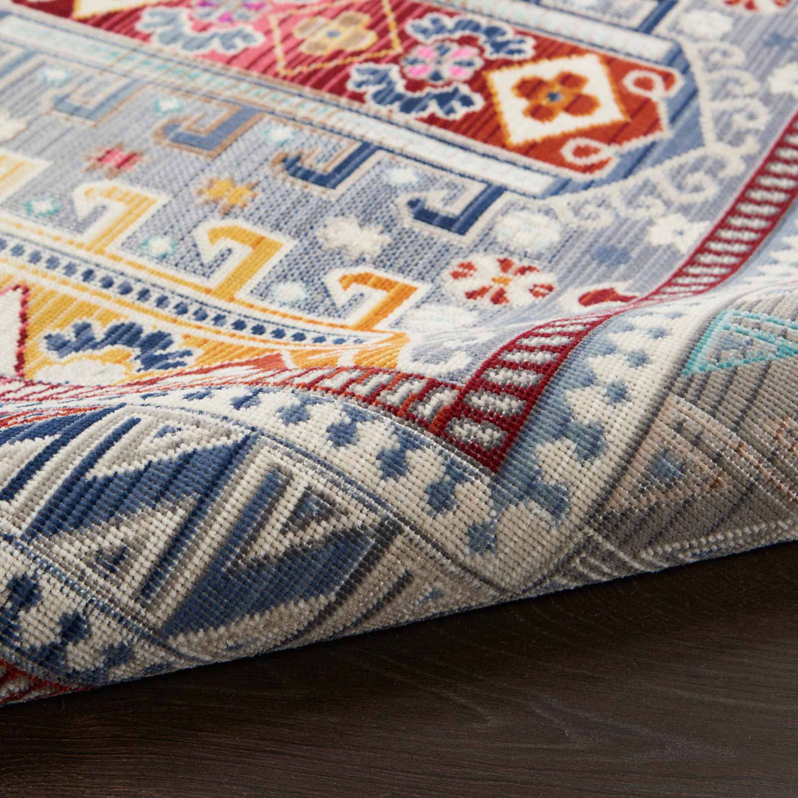 Nourison tapis Vintage Kashan VKA06 GYMTC GREY MULTICOLOR 5X8 099446811967 TX01