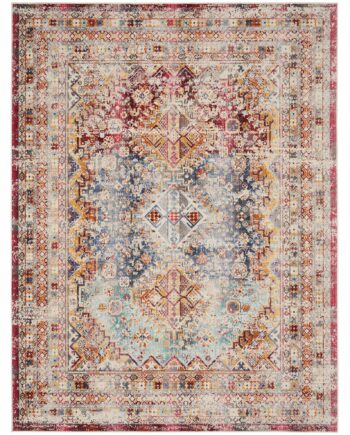 Nourison tapis Vintage Kashan VKA09 MULTI MULTICOLOR 8X10 099446852489