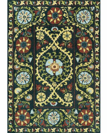Louis De Poortere tapis Antiquarian Suzani 9729 Bavaria
