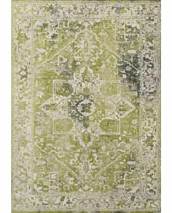 Louis De Poortere tapis Antiquarian Tabriz 9645 Olive Wood