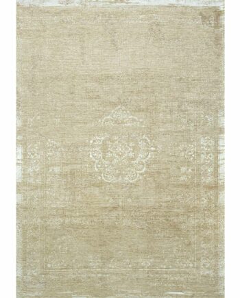 Louis De Poortere tapis Fading World Medallion 9672 Milk Curry
