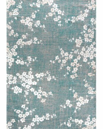 Louis De Poortere tapis Sakura 9850 Sakura Lake Blue