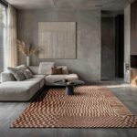 Louis De Poortere tapis Structures Berber 9653 Berber Ksar Ambiance