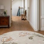 Laura Ashley Gosford round Natural Sage Green 081307 interior A