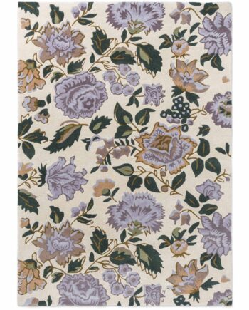 Laura Ashley Wendling Floral Heather Purple 083104 A