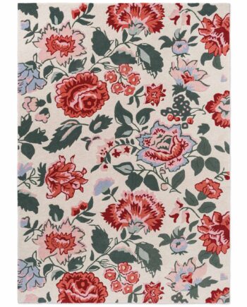 Laura Ashley Wendling Floral Poppy Red 083100 A