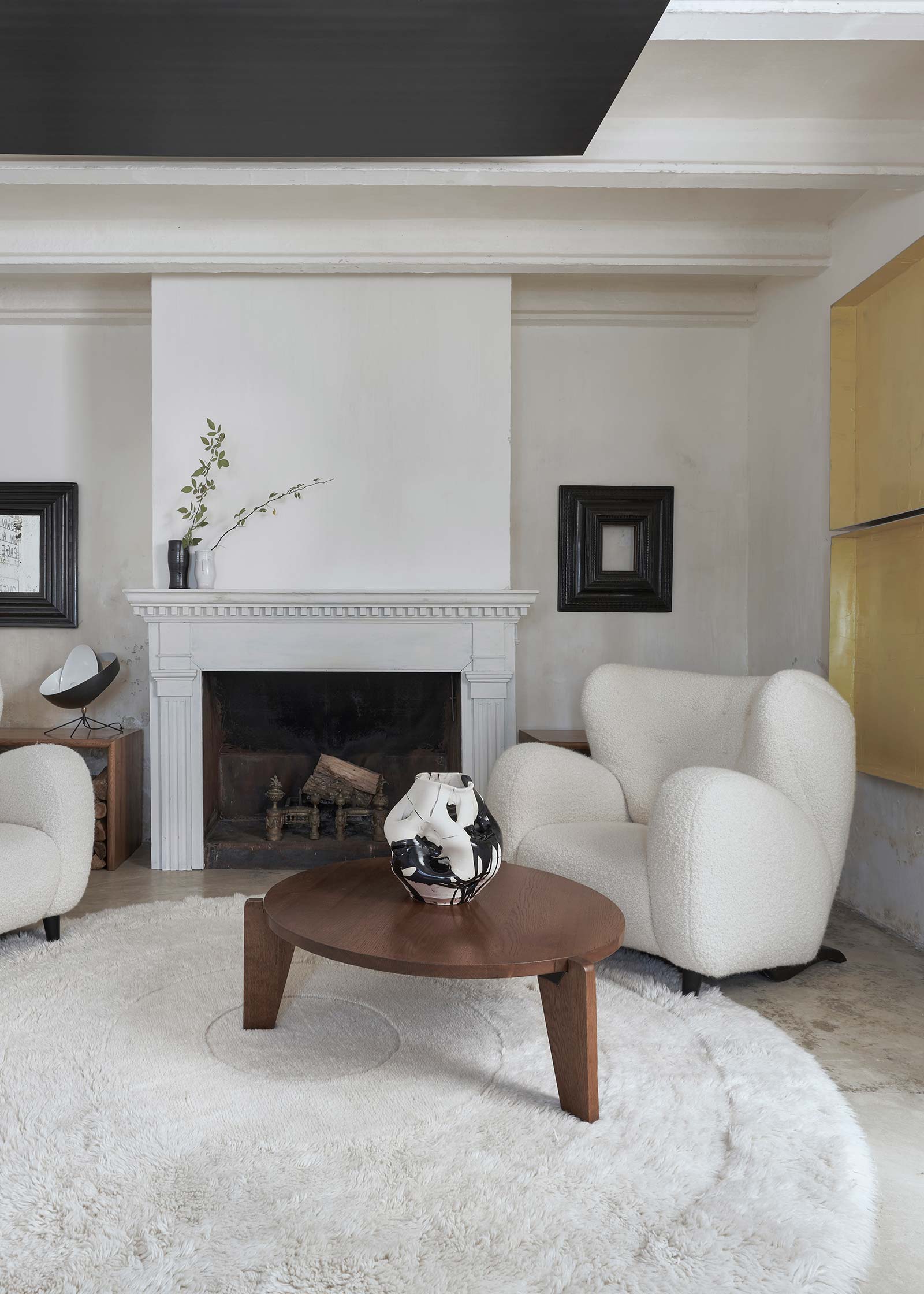 Lorena Canals Woolable tapis Arctic Circle Sheep White Round WO ARCTIC WH 14