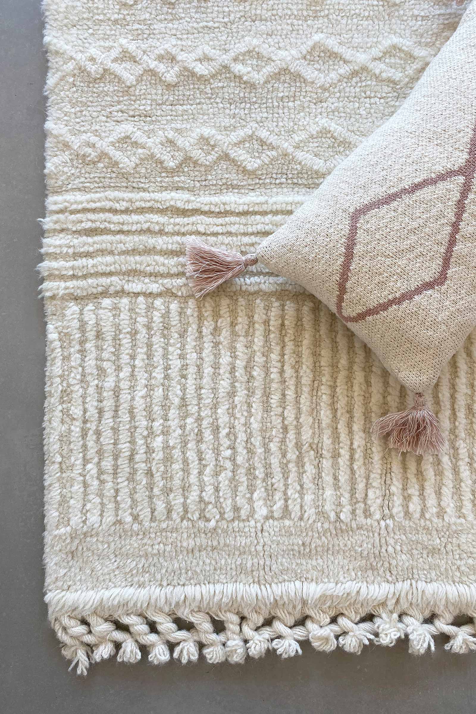 Lorena Canals Woolable tapis Ari Sheep White WO ARI WH K 10