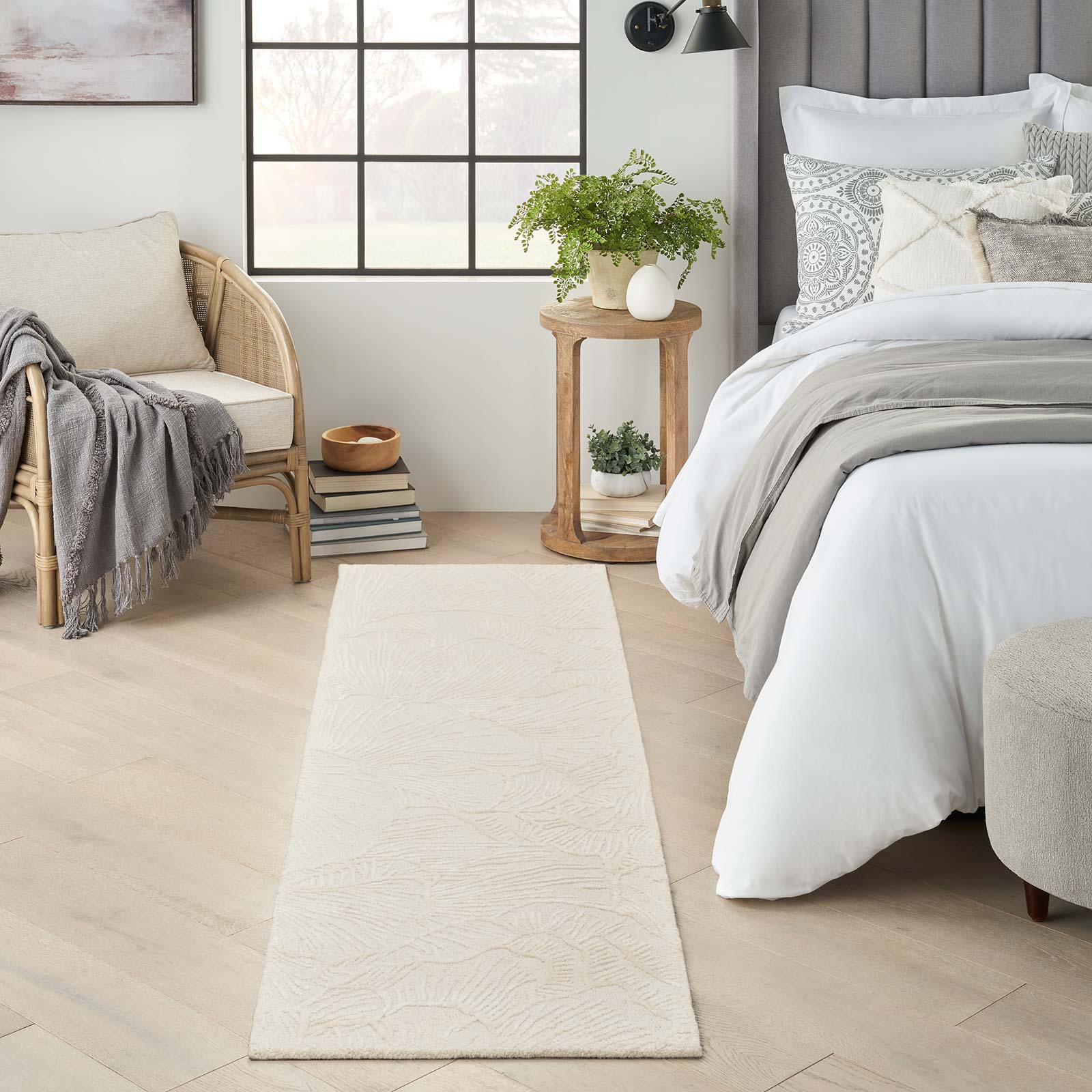 Nourison tapis Avra AVR01 IVORY 2x8 099446970480 interior 1