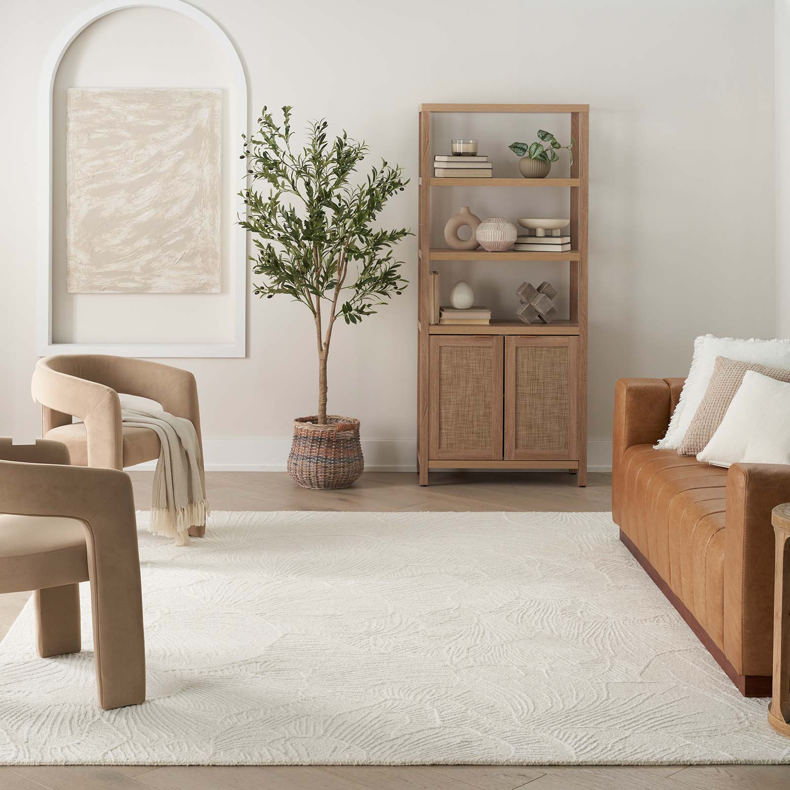 Nourison tapis Avra AVR01 IVORY 9x12 099446970527 interior 3