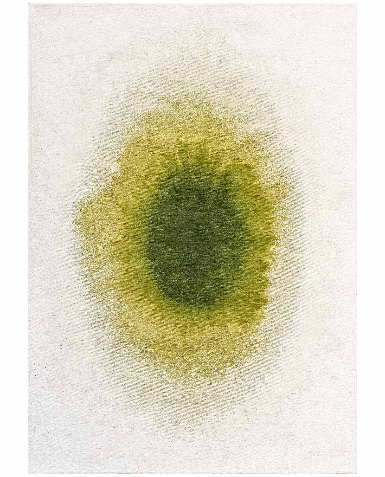 Louis De Poortere tapis Meditation 2105 Drop Green Pepper